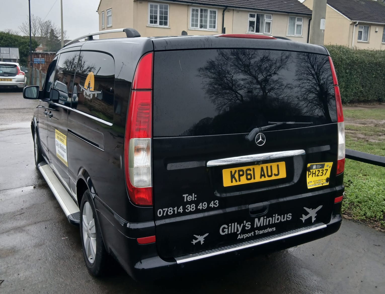 Doncaster Private Hire licence sticker